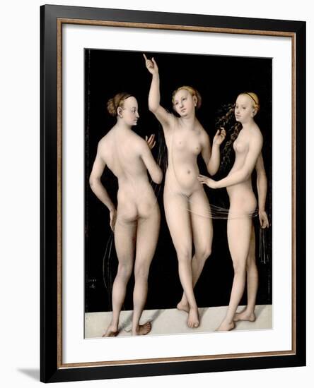 The Three Graces-Lucas Cranach the Elder-Framed Photographic Print