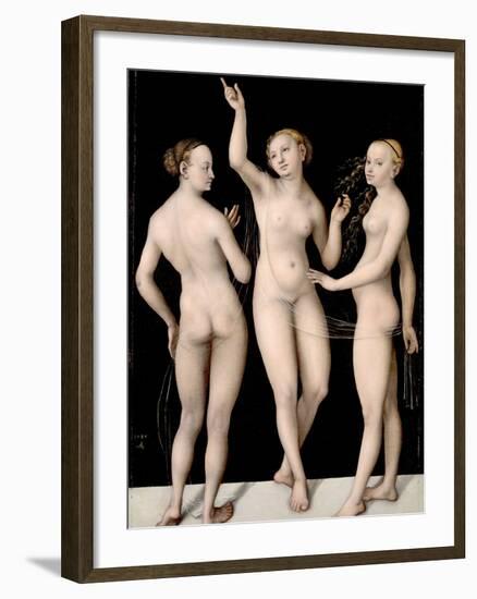 The Three Graces-Lucas Cranach the Elder-Framed Photographic Print