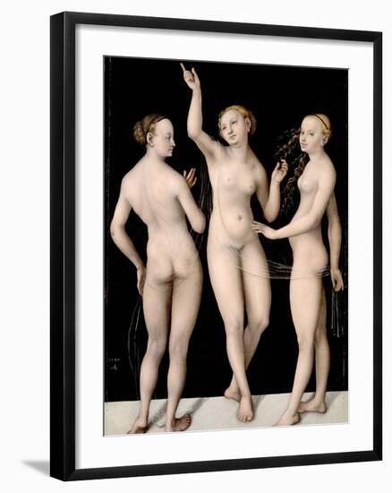 The Three Graces-Lucas Cranach the Elder-Framed Photographic Print