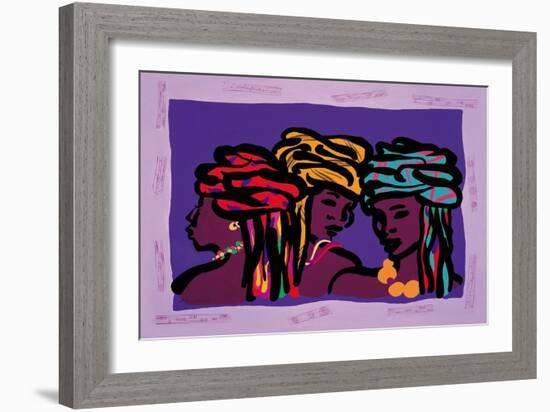 The Three Graces-Gerry Baptist-Framed Art Print