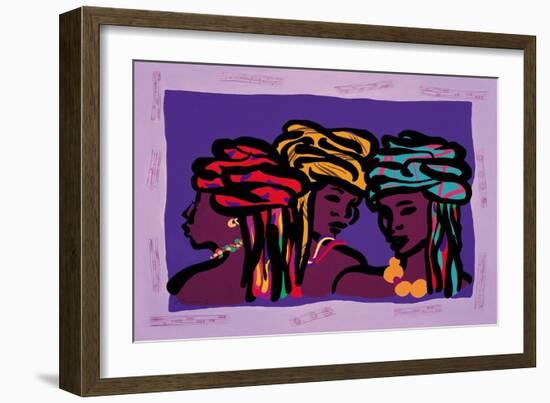 The Three Graces-Gerry Baptist-Framed Art Print