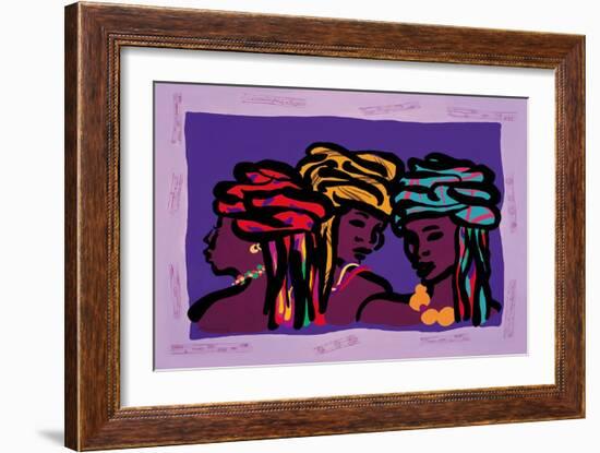 The Three Graces-Gerry Baptist-Framed Art Print