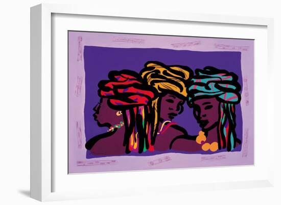 The Three Graces-Gerry Baptist-Framed Art Print