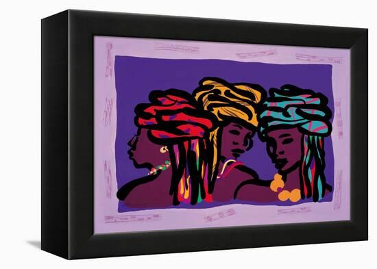 The Three Graces-Gerry Baptist-Framed Stretched Canvas