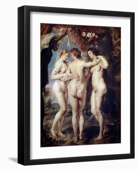 The Three Graces-Peter Paul Rubens-Framed Giclee Print