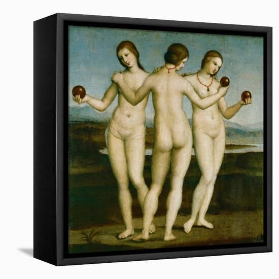 The Three Graces.-Raphael-Framed Premier Image Canvas