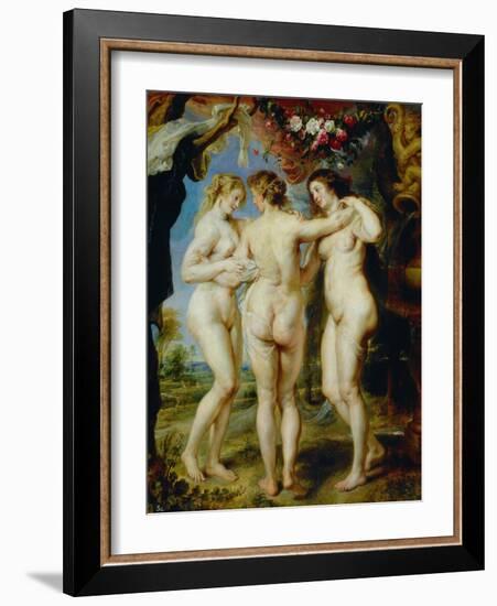 The Three Graces-Peter Paul Rubens-Framed Giclee Print