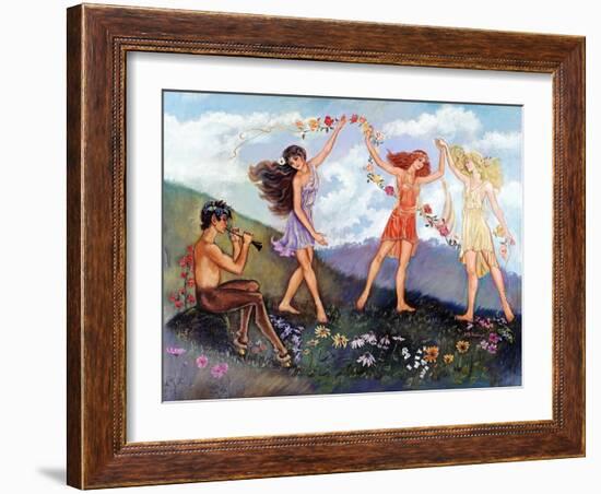 The Three Graces-Judy Mastrangelo-Framed Giclee Print