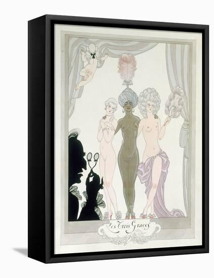 The Three Graces-Georges Barbier-Framed Premier Image Canvas