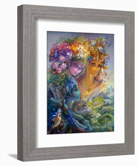 The Three Graces-Josephine Wall-Framed Giclee Print