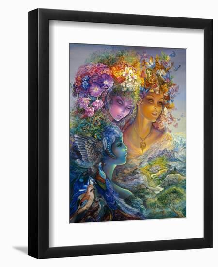 The Three Graces-Josephine Wall-Framed Giclee Print