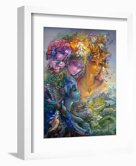 The Three Graces-Josephine Wall-Framed Giclee Print