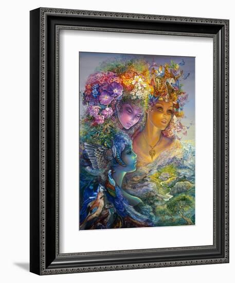 The Three Graces-Josephine Wall-Framed Giclee Print