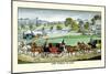 The Three Horse Teams-Henry Thomas Alken-Mounted Art Print