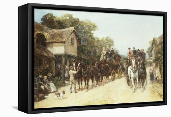 The Three Horseshoes-Heywood Hardy-Framed Premier Image Canvas