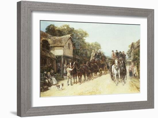 The Three Horseshoes-Heywood Hardy-Framed Giclee Print