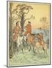 The Three Jovial Huntsmen (Colour Litho)-Randolph Caldecott-Mounted Giclee Print