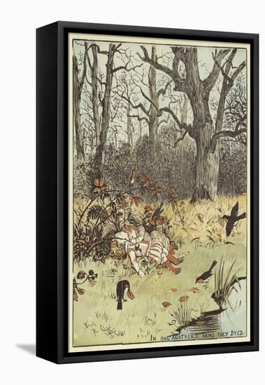 The Three Jovial Huntsmen (Colour Litho)-Randolph Caldecott-Framed Premier Image Canvas