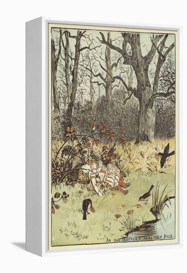 The Three Jovial Huntsmen (Colour Litho)-Randolph Caldecott-Framed Premier Image Canvas