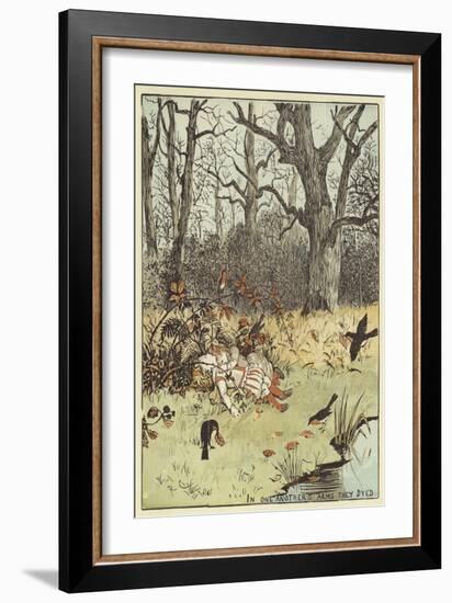 The Three Jovial Huntsmen (Colour Litho)-Randolph Caldecott-Framed Giclee Print