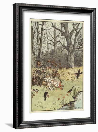 The Three Jovial Huntsmen (Colour Litho)-Randolph Caldecott-Framed Giclee Print