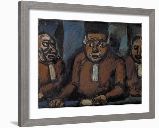 The Three Judges-null-Framed Giclee Print