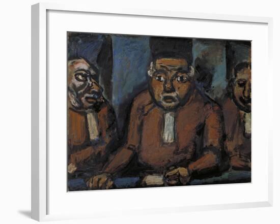 The Three Judges-null-Framed Giclee Print