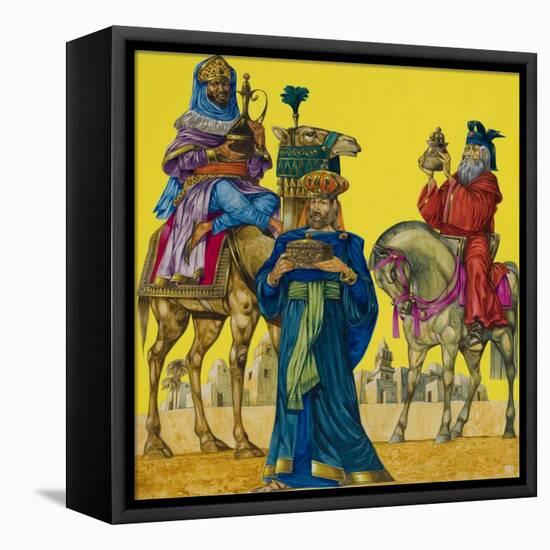 The Three Kings-Richard Hook-Framed Premier Image Canvas