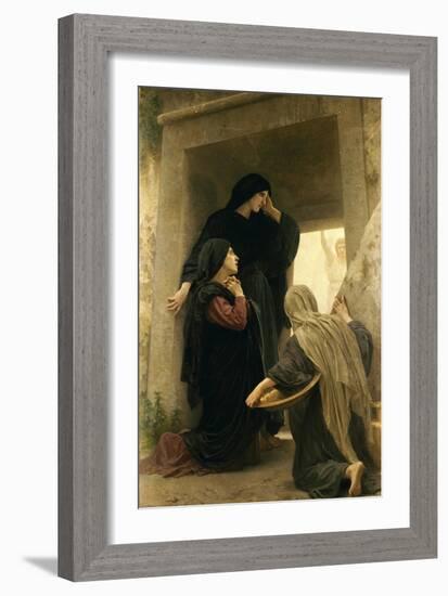 The Three Marys at the Tomb-William Adolphe Bouguereau-Framed Giclee Print