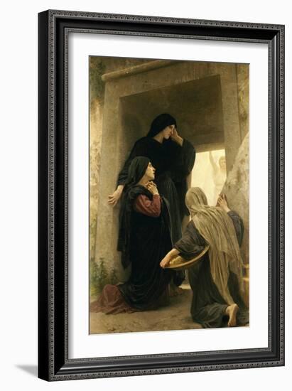 The Three Marys at the Tomb-William Adolphe Bouguereau-Framed Giclee Print