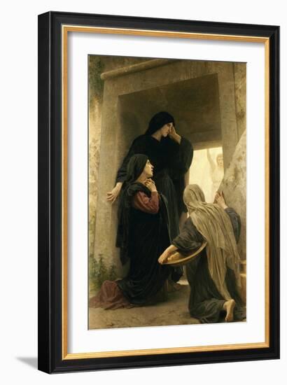 The Three Marys at the Tomb-William Adolphe Bouguereau-Framed Giclee Print