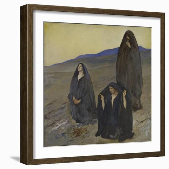 The Three Marys, c.1905-10-Edwin Austin Abbey-Framed Giclee Print