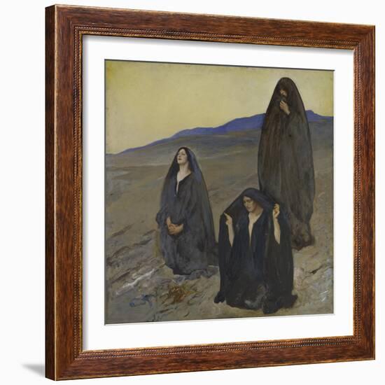 The Three Marys, c.1905-10-Edwin Austin Abbey-Framed Giclee Print