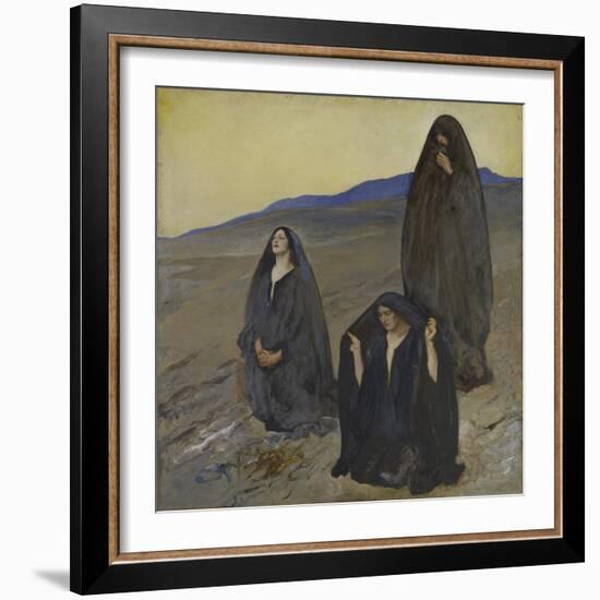 The Three Marys, c.1905-10-Edwin Austin Abbey-Framed Giclee Print