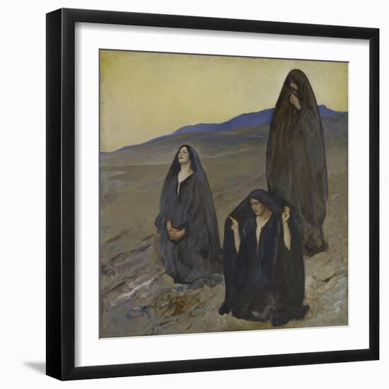 The Three Marys, c.1905-10-Edwin Austin Abbey-Framed Giclee Print