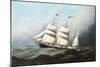 The Three Masted Barque, 'Ceres', Bound For the U. S. A, 1881-Antonio Jacobsen-Mounted Giclee Print