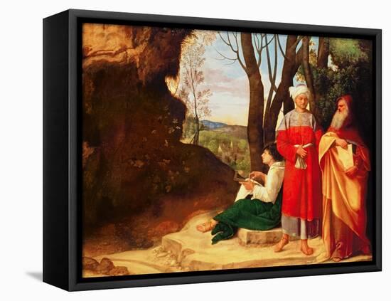 The Three Philosophers-Giorgione-Framed Premier Image Canvas