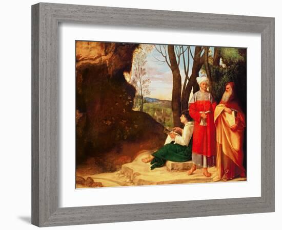 The Three Philosophers-Giorgione-Framed Giclee Print