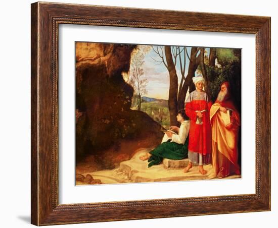 The Three Philosophers-Giorgione-Framed Giclee Print