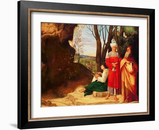 The Three Philosophers-Giorgione-Framed Giclee Print