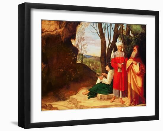 The Three Philosophers-Giorgione-Framed Giclee Print