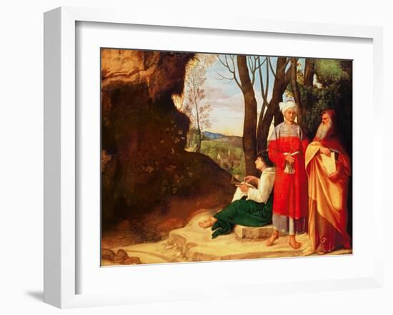 The Three Philosophers-Giorgione-Framed Giclee Print