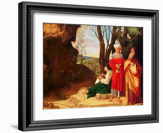 The Three Philosophers-Giorgione-Framed Giclee Print