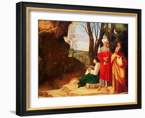 The Three Philosophers-Giorgione-Framed Giclee Print