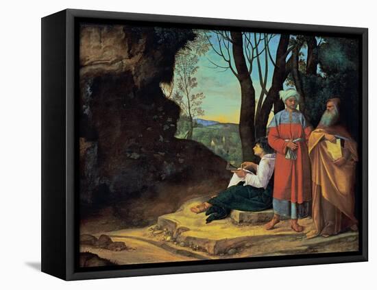 The Three Philosophers-Giorgione da Castelfranco-Framed Premier Image Canvas