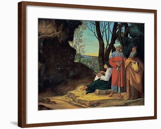 The Three Philosophers-Giorgione da Castelfranco-Framed Giclee Print