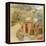 The Three Pigs Build Their Respective Houses out of Bricks Straw and Sticks-null-Framed Premier Image Canvas