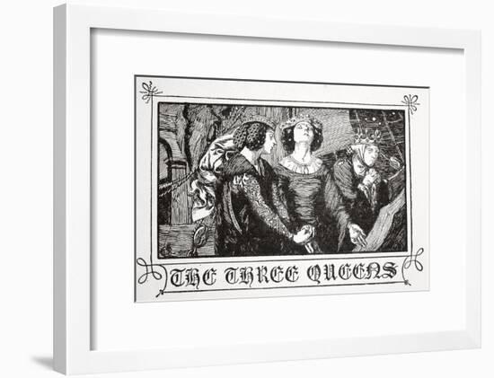 The Three Queens', 1905-Dora Curtis-Framed Giclee Print