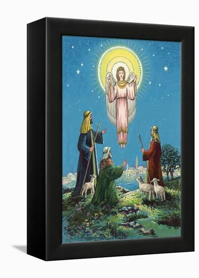 The Three Shepherds-Stanley Cooke-Framed Premier Image Canvas