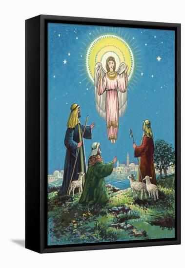 The Three Shepherds-Stanley Cooke-Framed Premier Image Canvas